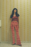 Odetta Flares in Pink