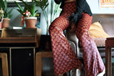 Christobel Flares in Terra Nova Rust - Wide Leg