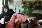 Christobel Flares in Terra Nova Rust - Wide Leg