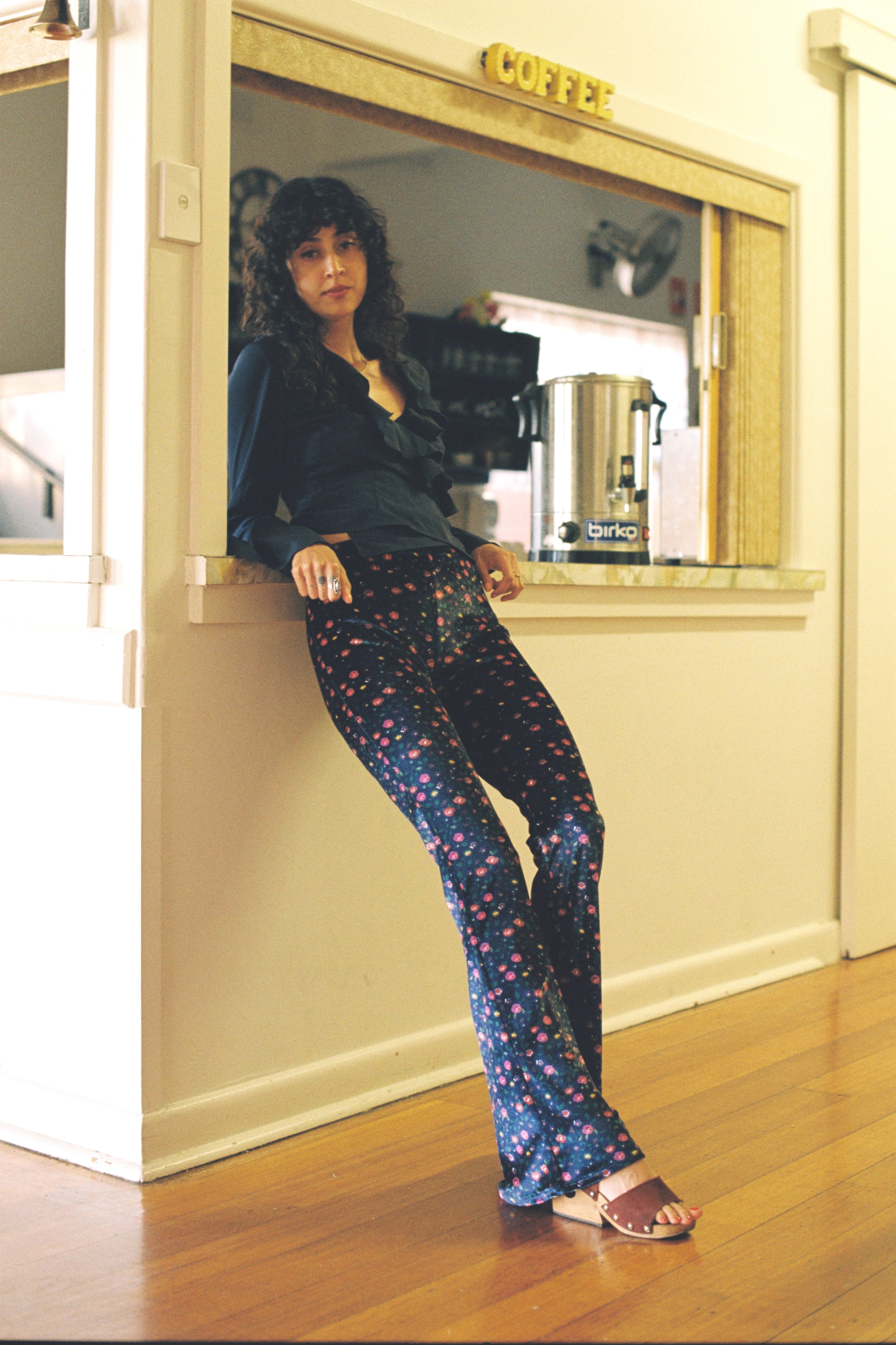 Clover Flares - Deep Blue Velvet