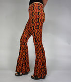 Ophir Velvet Flares - Maroon