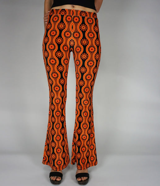 Ophir Velvet Flares - Tan