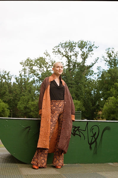 Luna Flares - Golden Brown Velvet