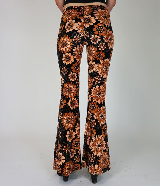 Frida Flora Brown & Pink Flares - Dazey LA & Flare Street Exclusive