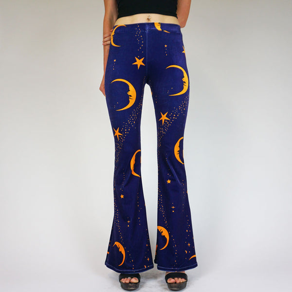 Hendrix Nights Velvet Flares – Blue Moon 