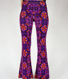 Lucrezia Flares - Purple Velvet