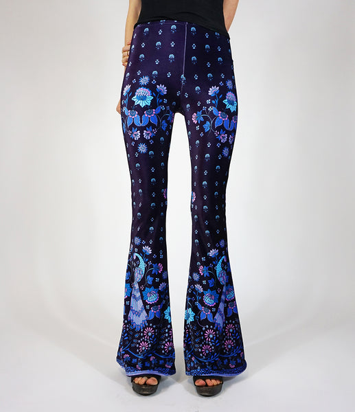 Amalia Velvet Flares - Blue Flare Street Exclusive Design | Flare Street